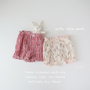 【即納】puffy cutie pants