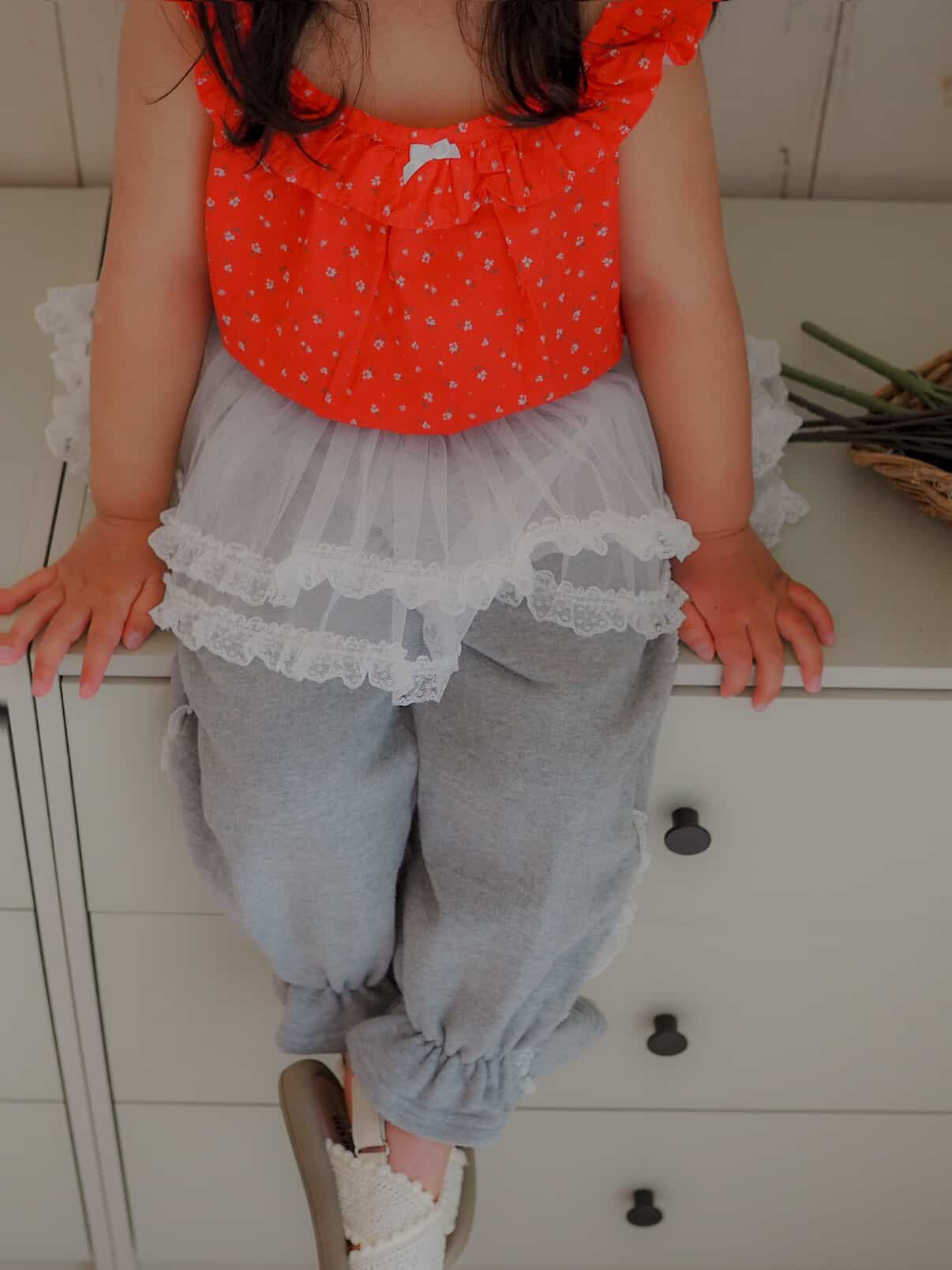 【即納】Sunny Bloom Frill Blouse