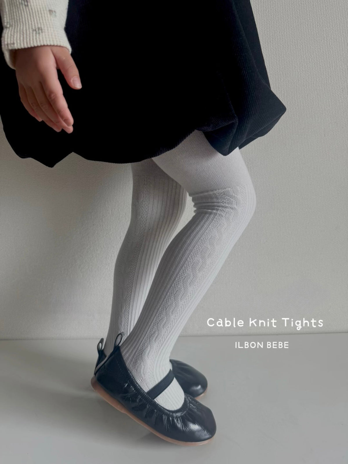 【即納】Cable Knit Tights