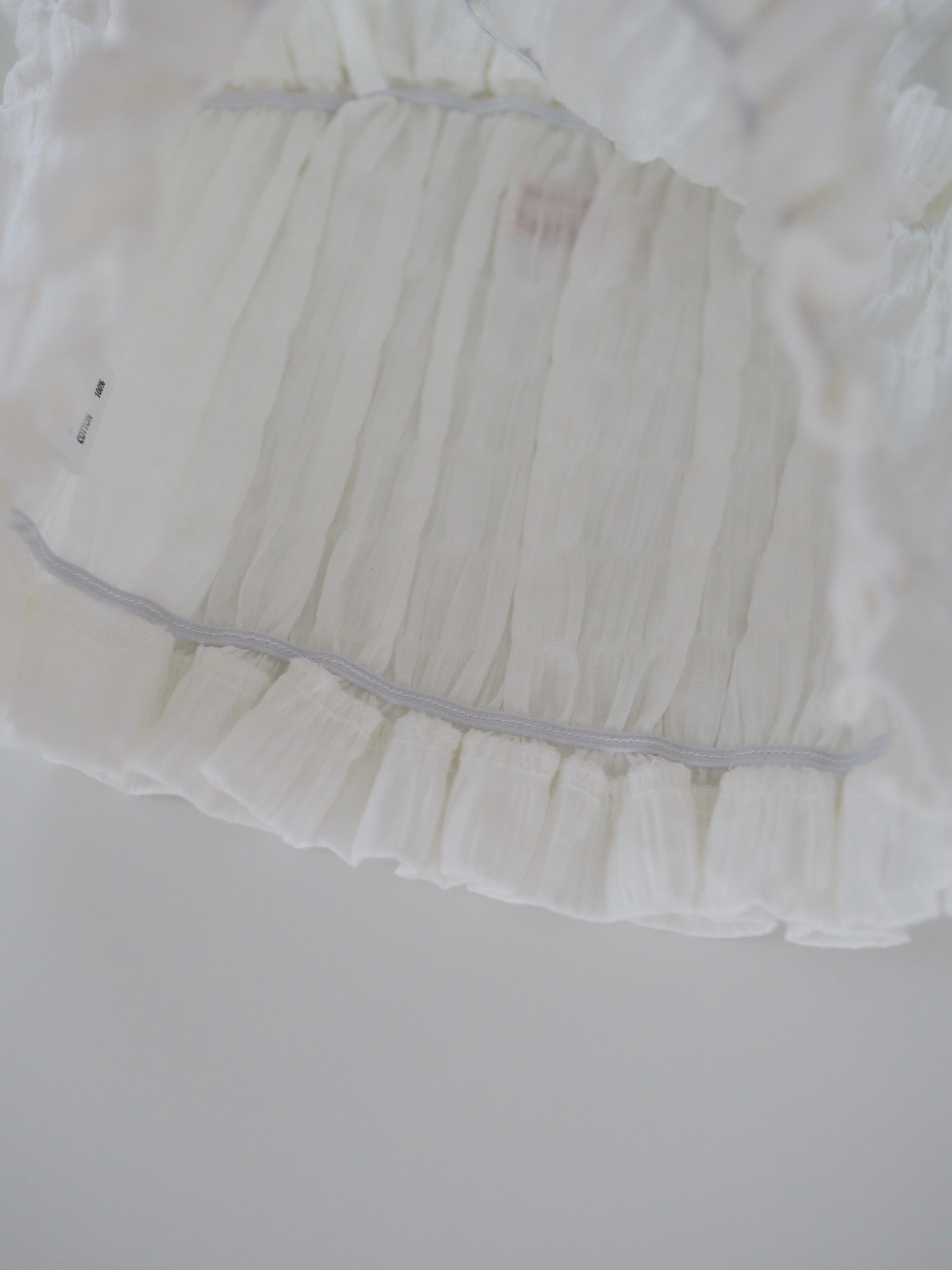 【即納】Pure Shirring Bustier