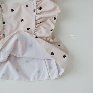 【即納】noir cream frill set