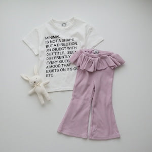 【即納】Minimal Message Tee