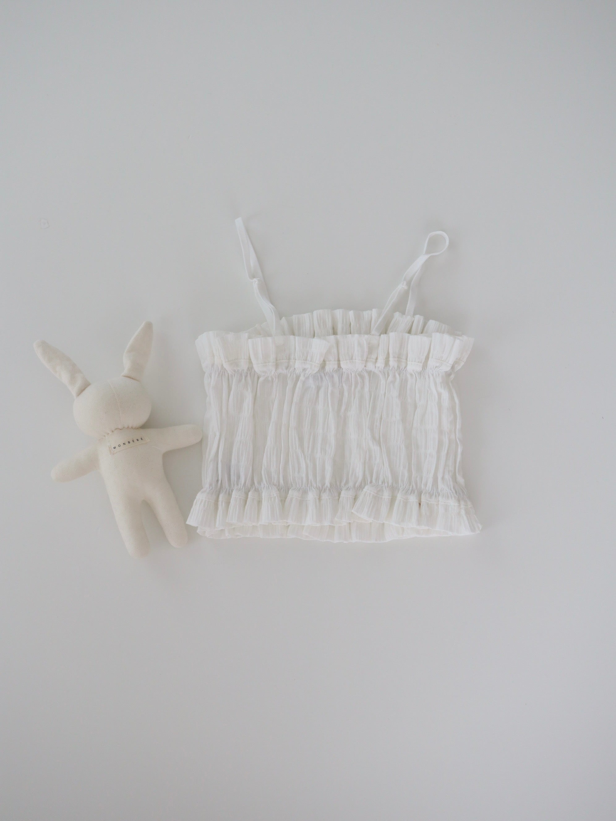 【即納】Pure Shirring Bustier