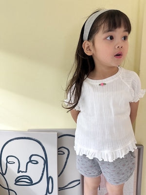【即納】lily frill top