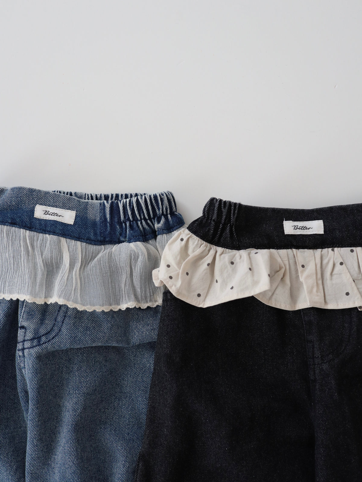 【即納】 Frill Daily Denim
