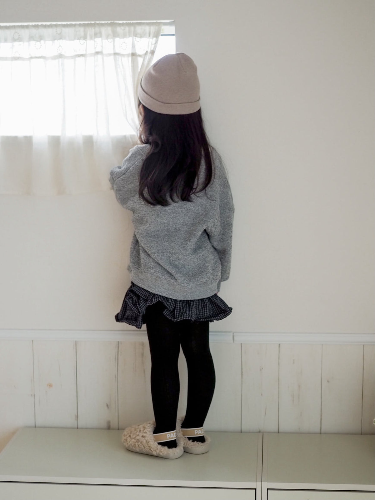 【即納】Cable Knit Tights