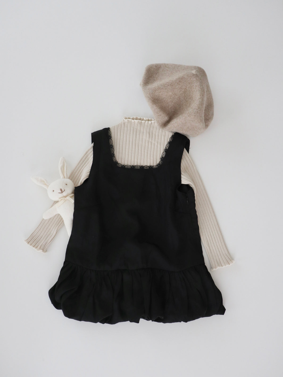 【即納】Black Pumpkin Dress