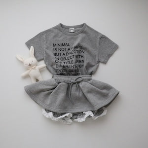 【即納】Minimal Message Tee