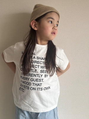 【即納】Minimal Message Tee