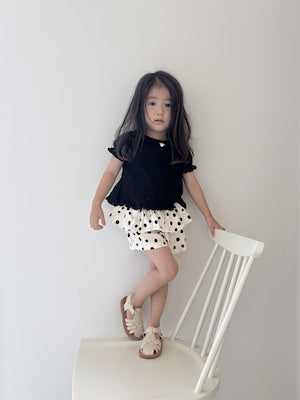【即納】lily frill top