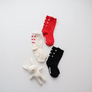 【即納】Sweet Heart Point Socks