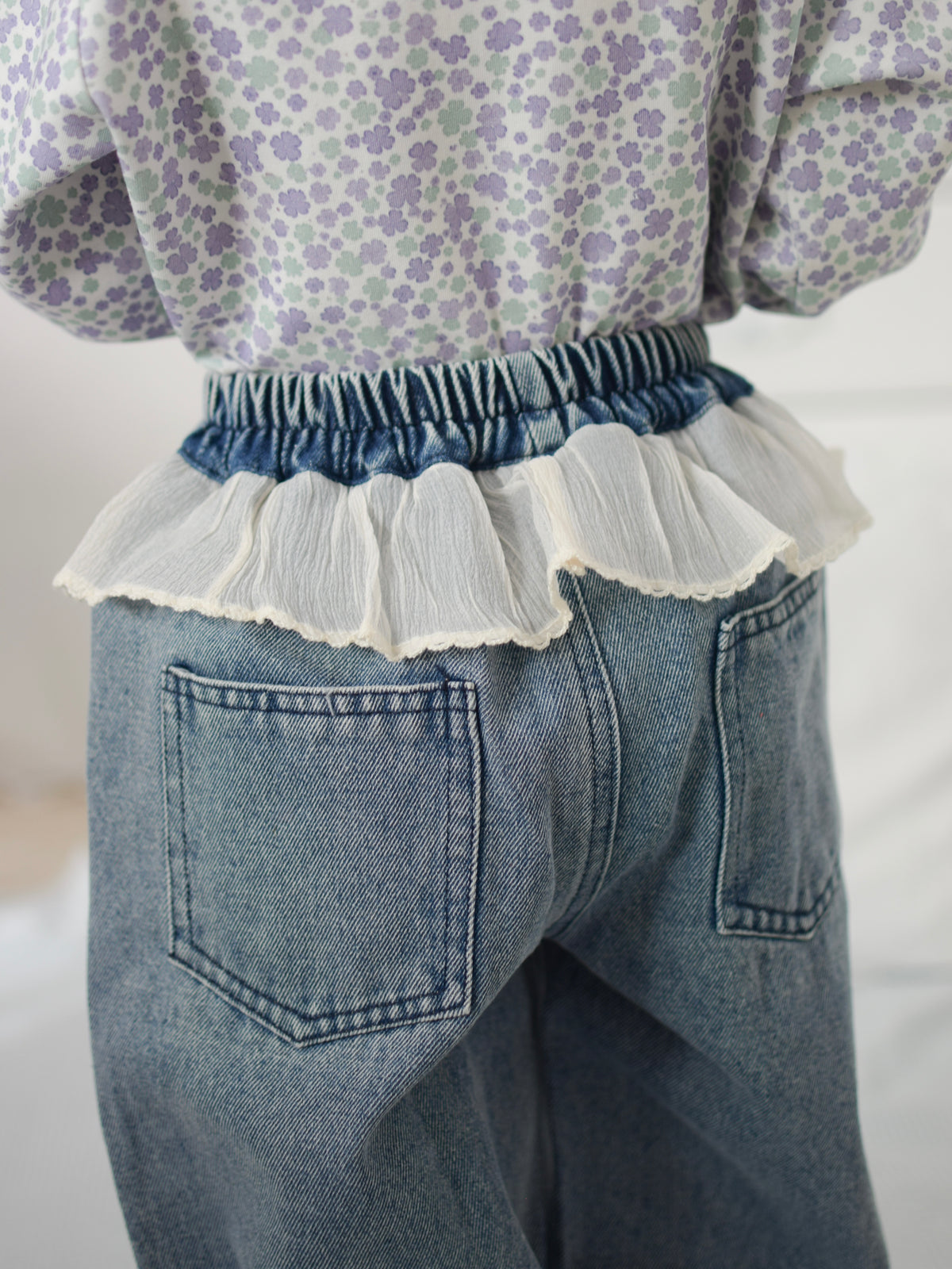 【即納】 Frill Daily Denim
