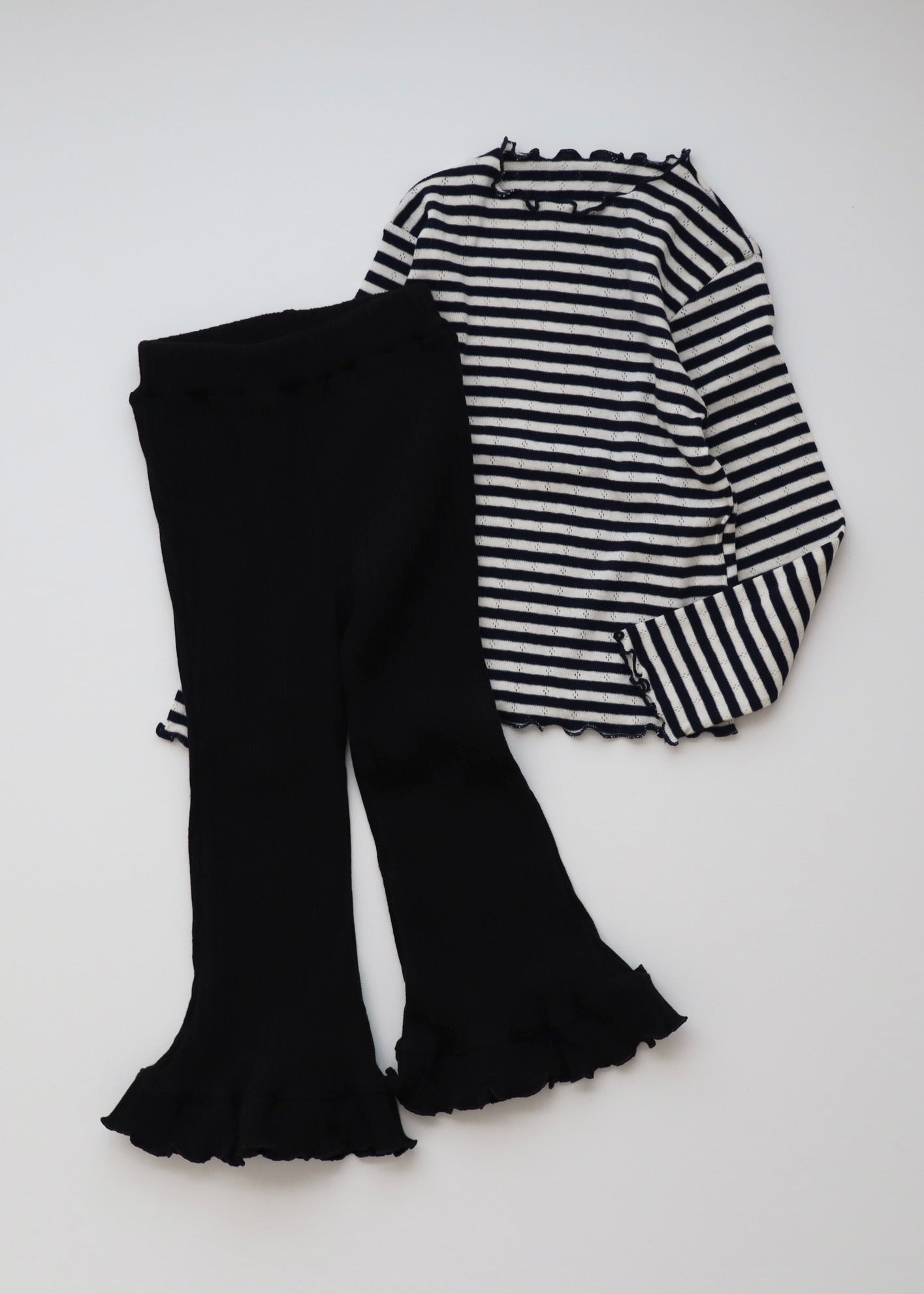 【即納】Girly Fril Boots Cut