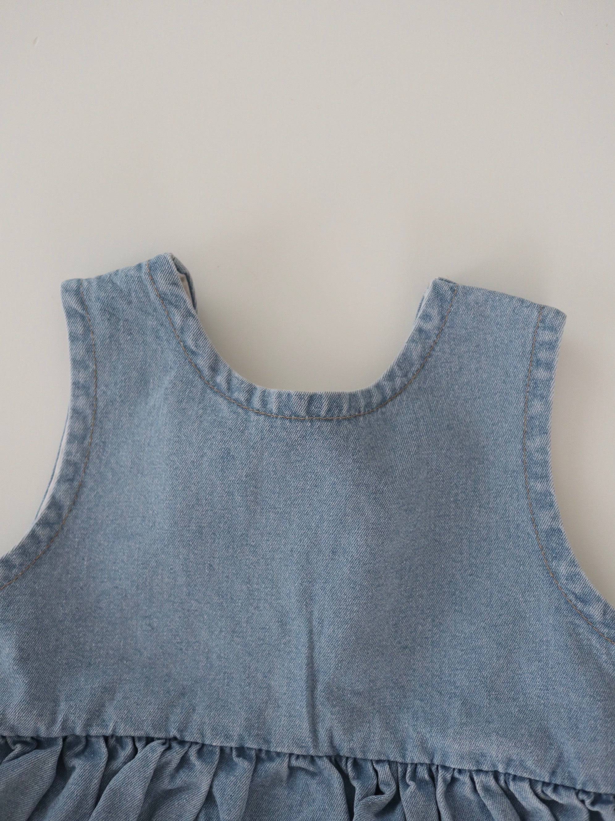 【即納】 Back Ribbon Peplum