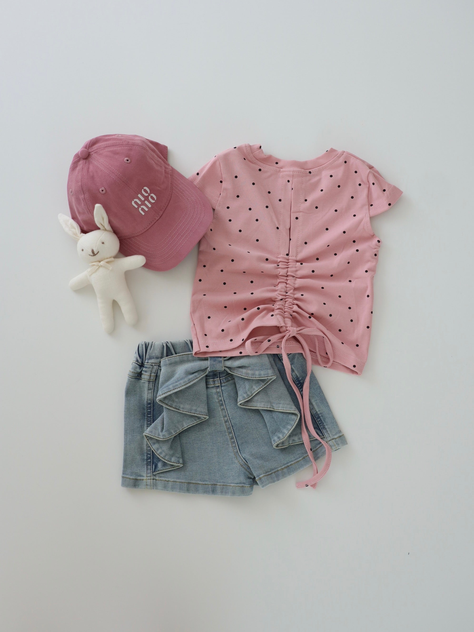 【予約】Back String Dot Tee