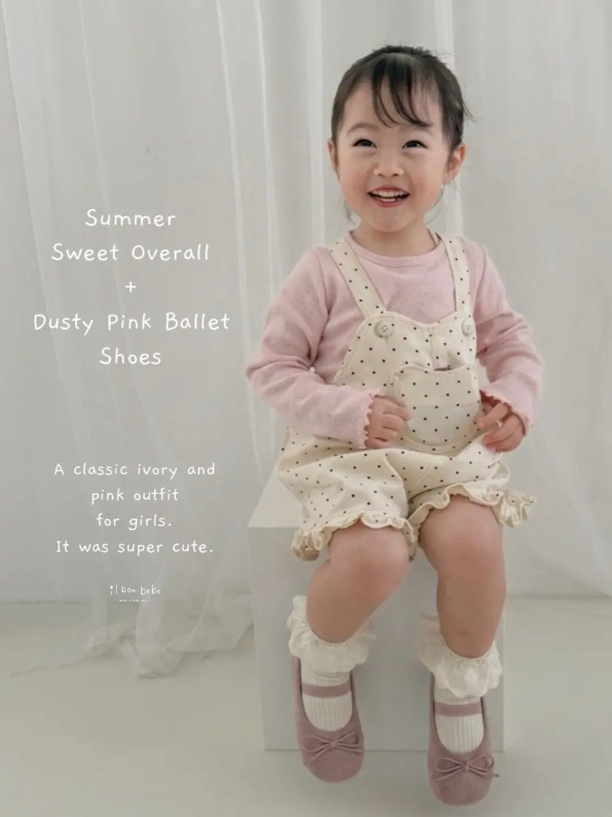 【即納】Dusty Pink Ballet Shoes