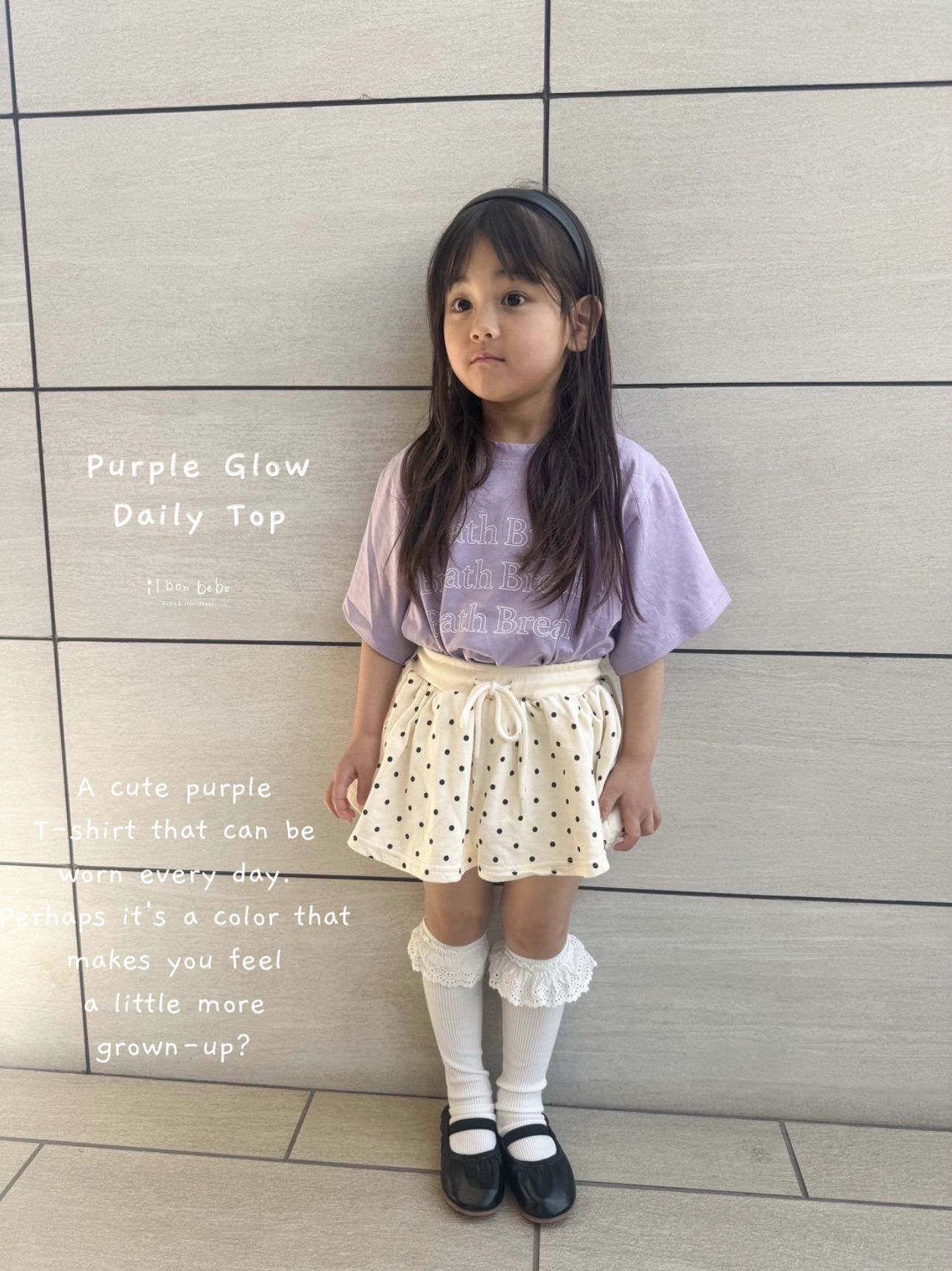 【即納】Purple Glow Daily Top