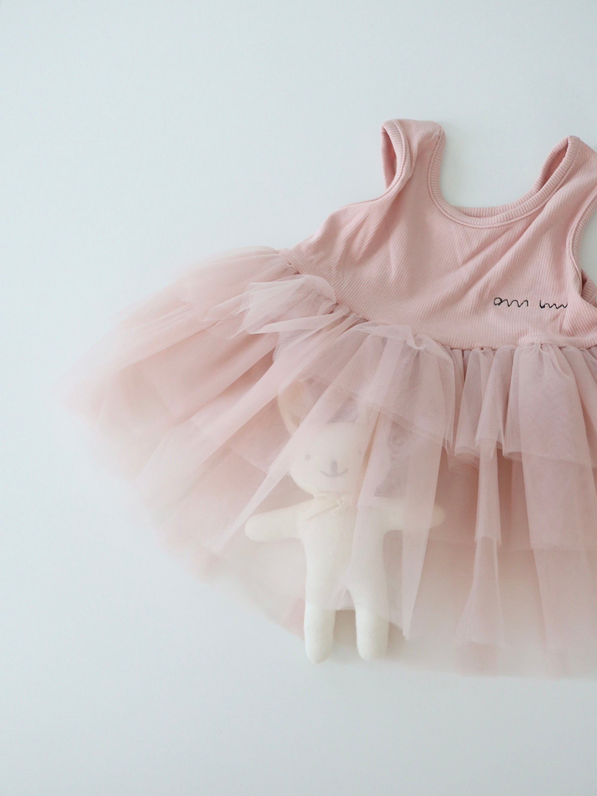 【予約】Baby Pink Tulle Tops