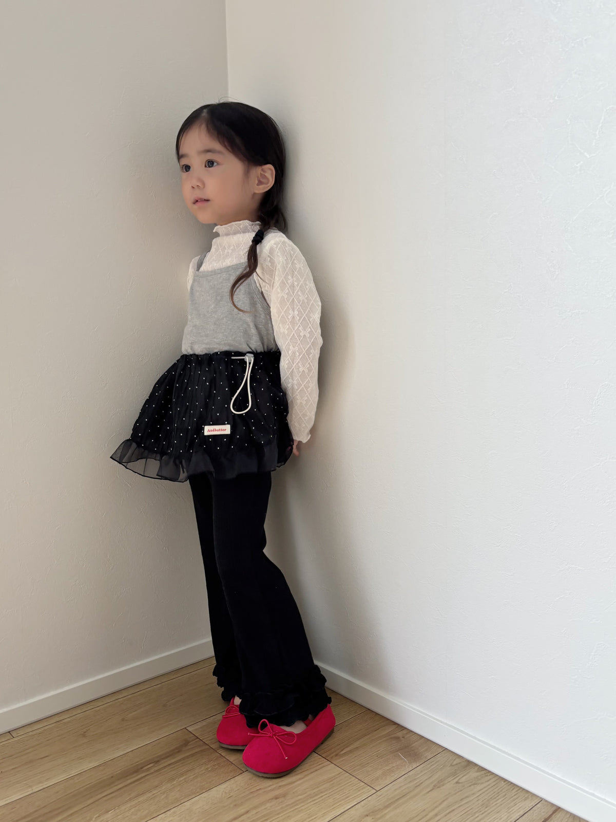 【即納】 Fril Boots Cut