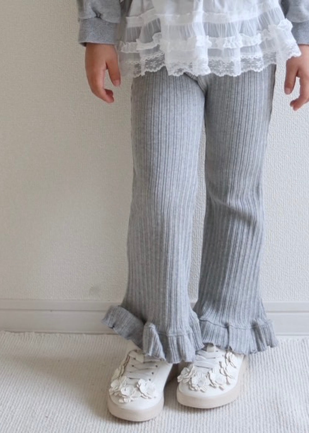 【即納】Girly Fril Boots Cut