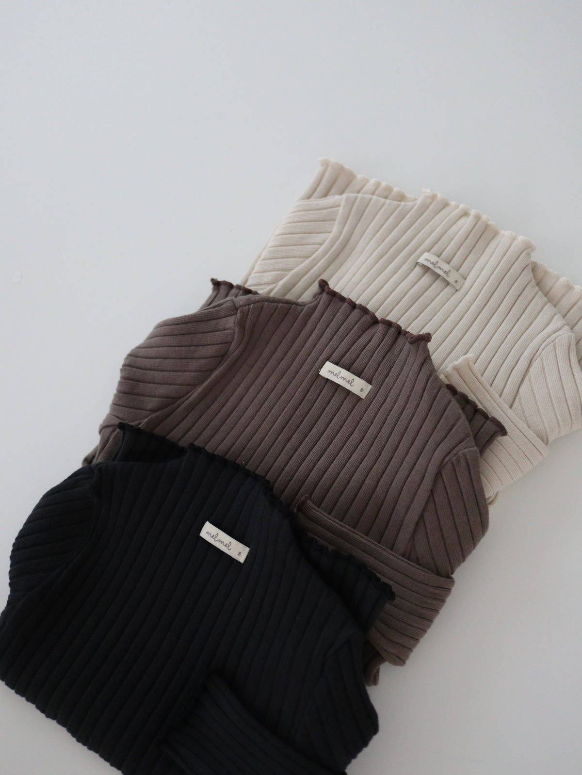 【即納】Daily Mellow Rib Tee