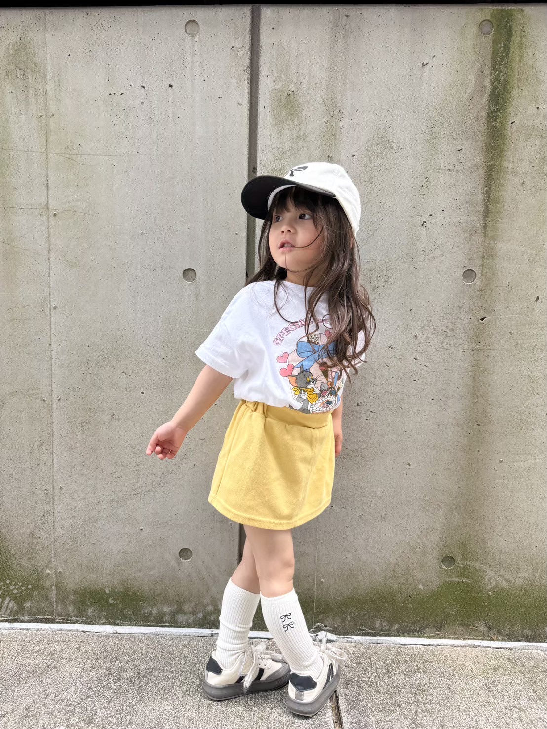 【即納】molly heart skirt