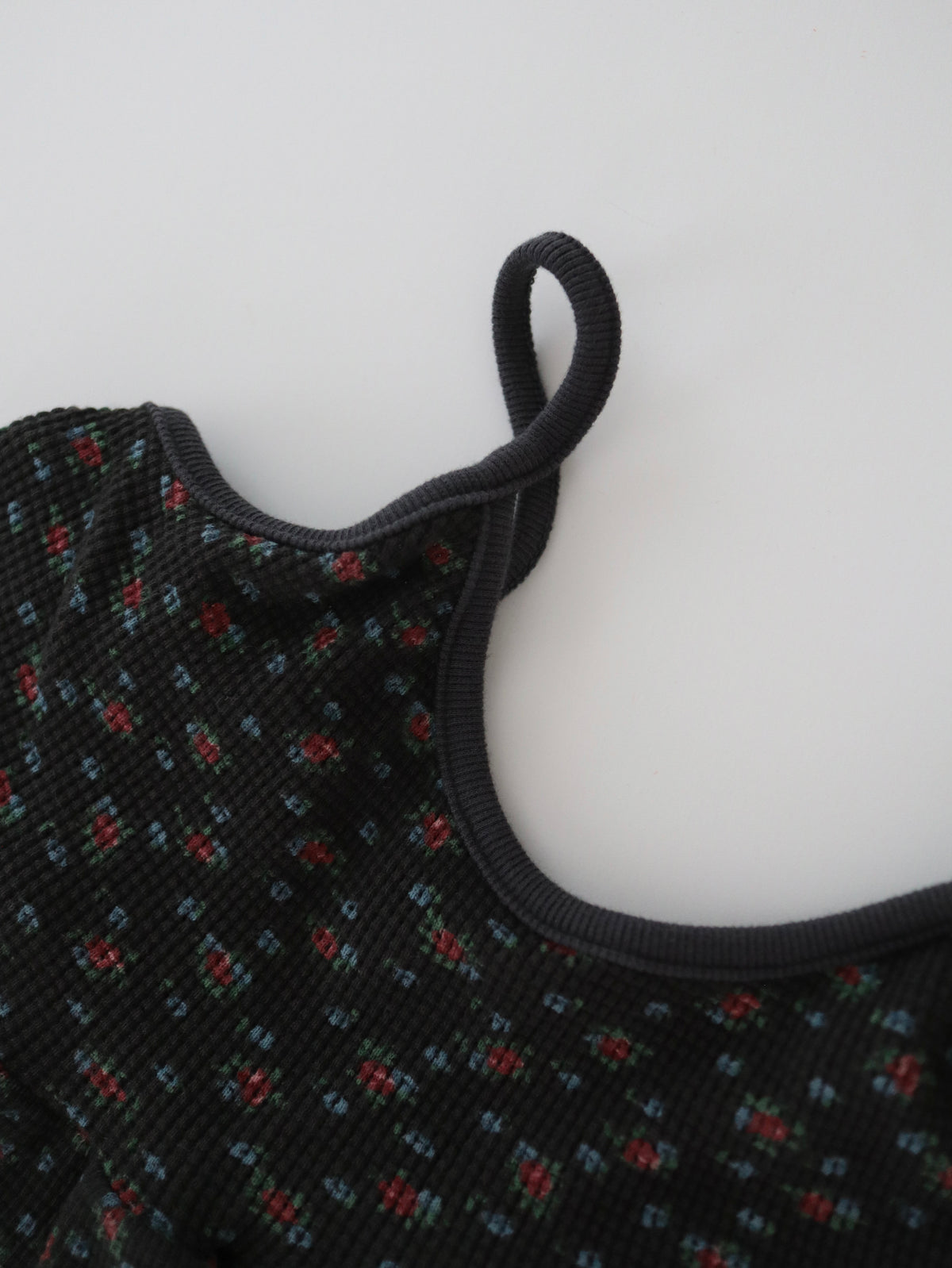 【即納】Charcoal Waffle Bustier