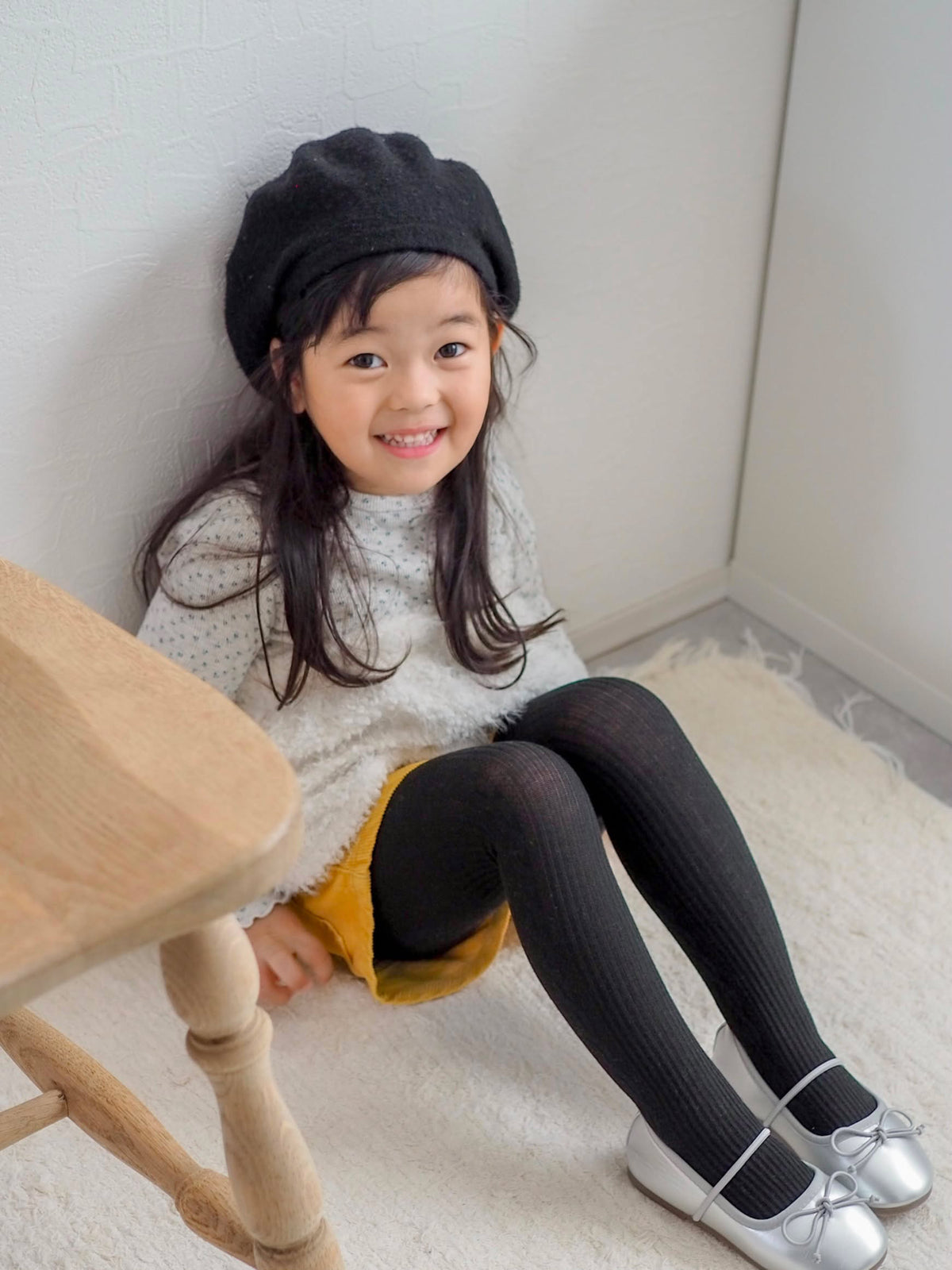 【即納】Cable Knit Tights