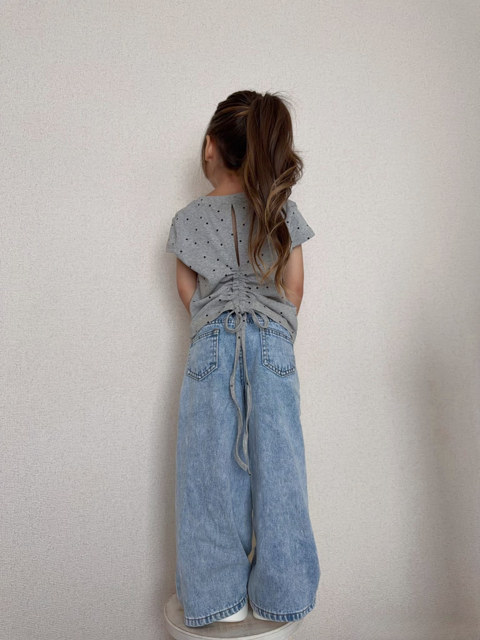 【予約】Back String Dot Tee