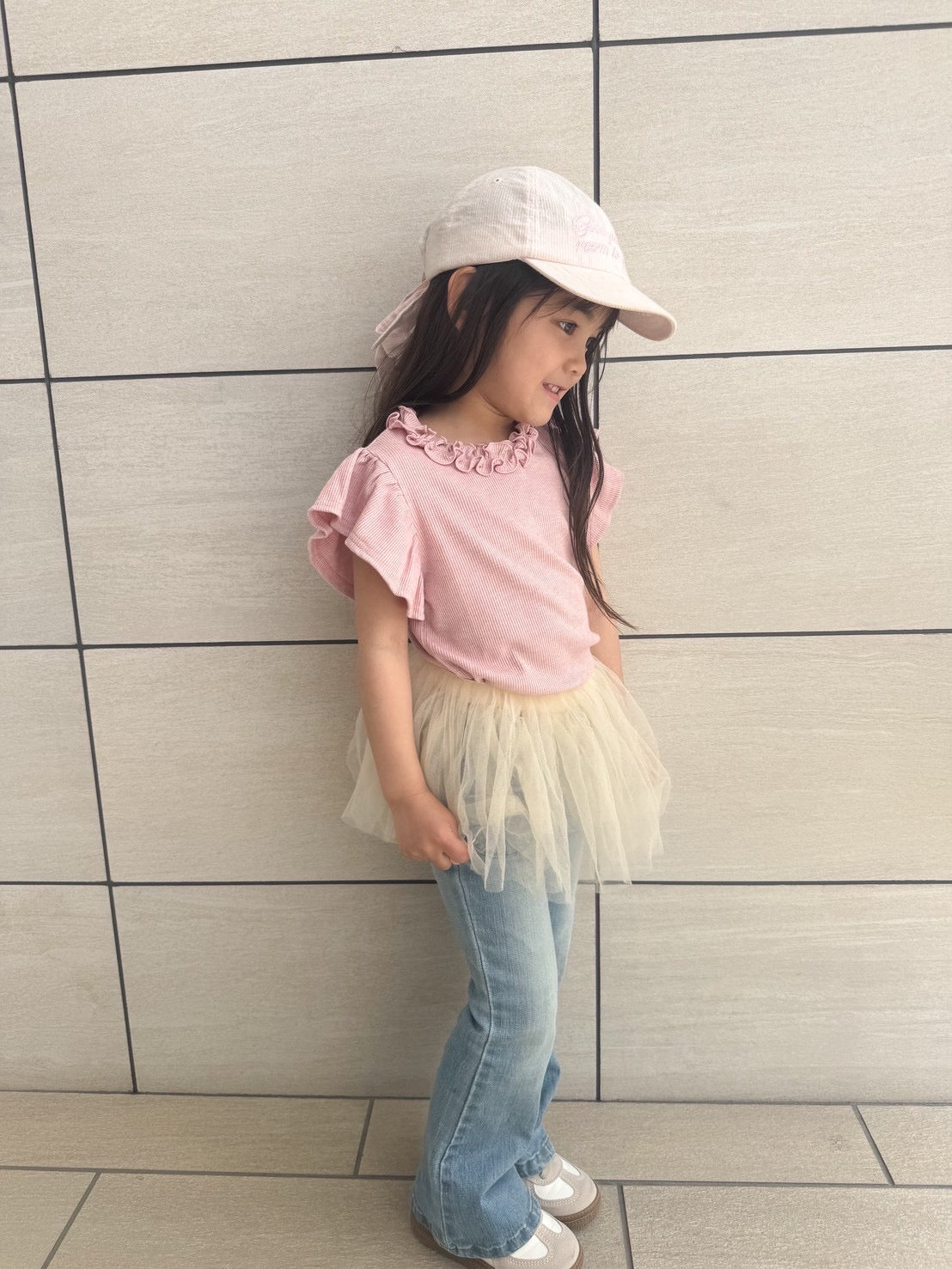 【即納】Lovely Shine Swing Top