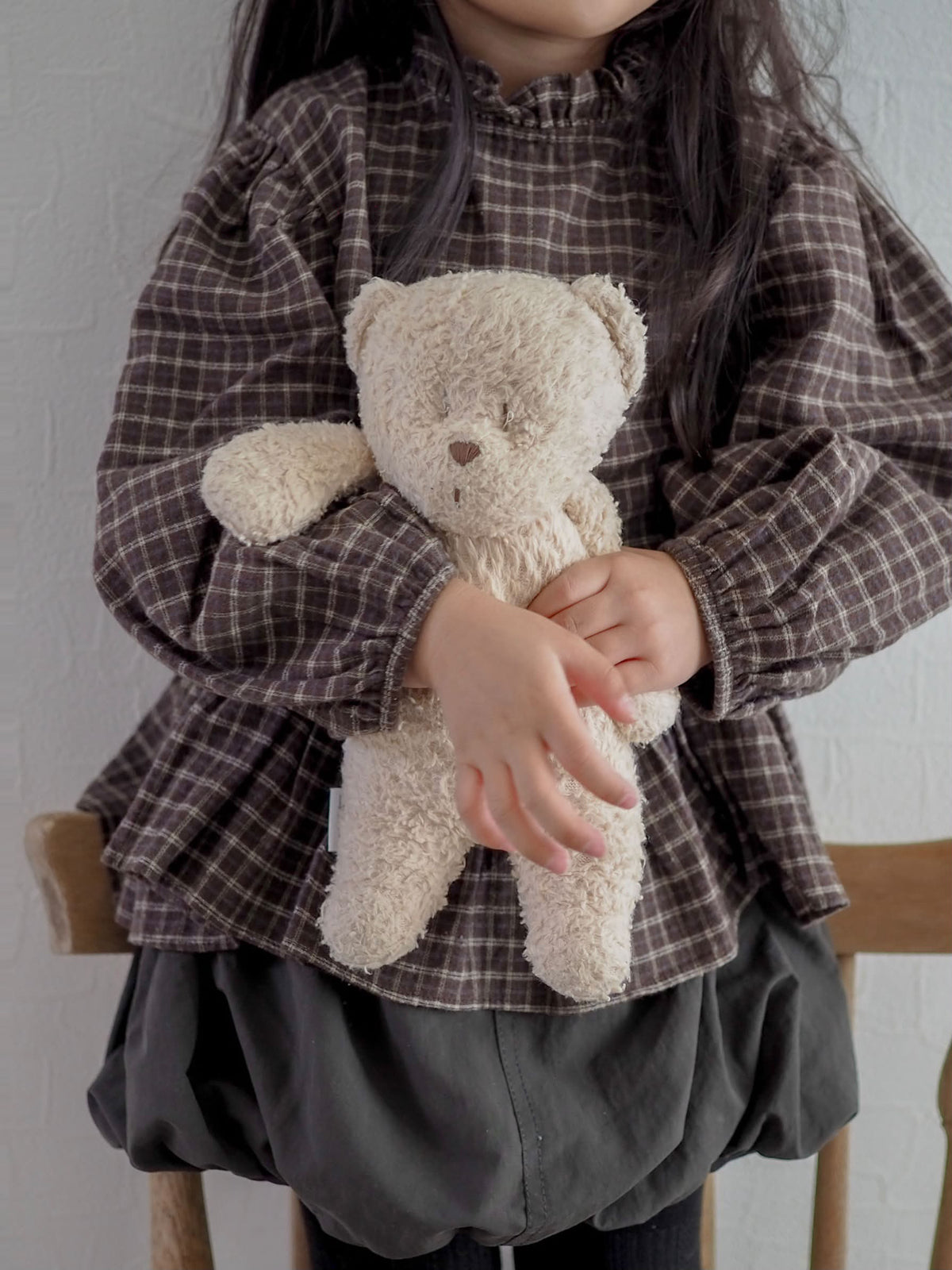 【即納】Brownie Check Blouse