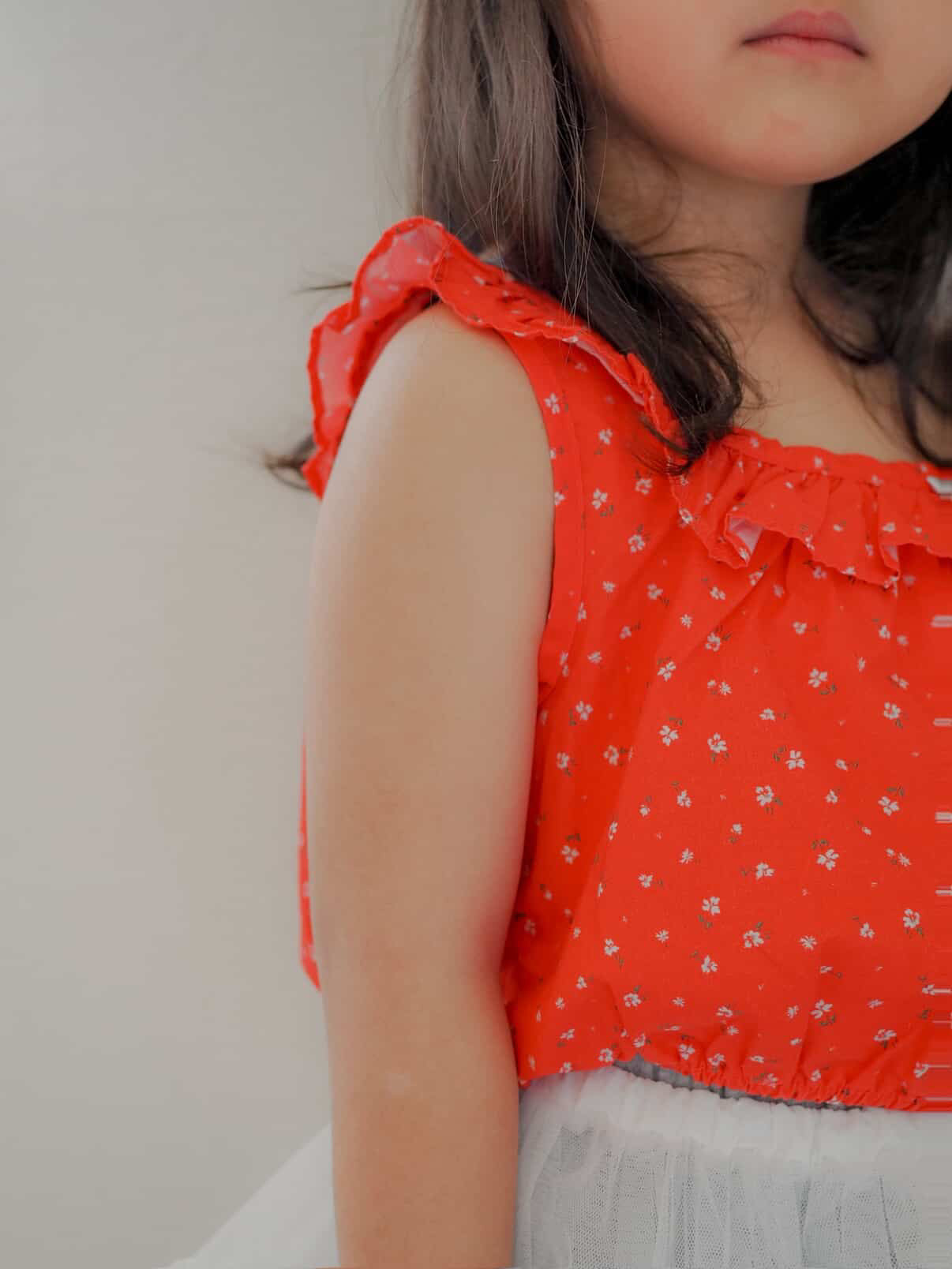 【即納】Sunny Bloom Frill Blouse