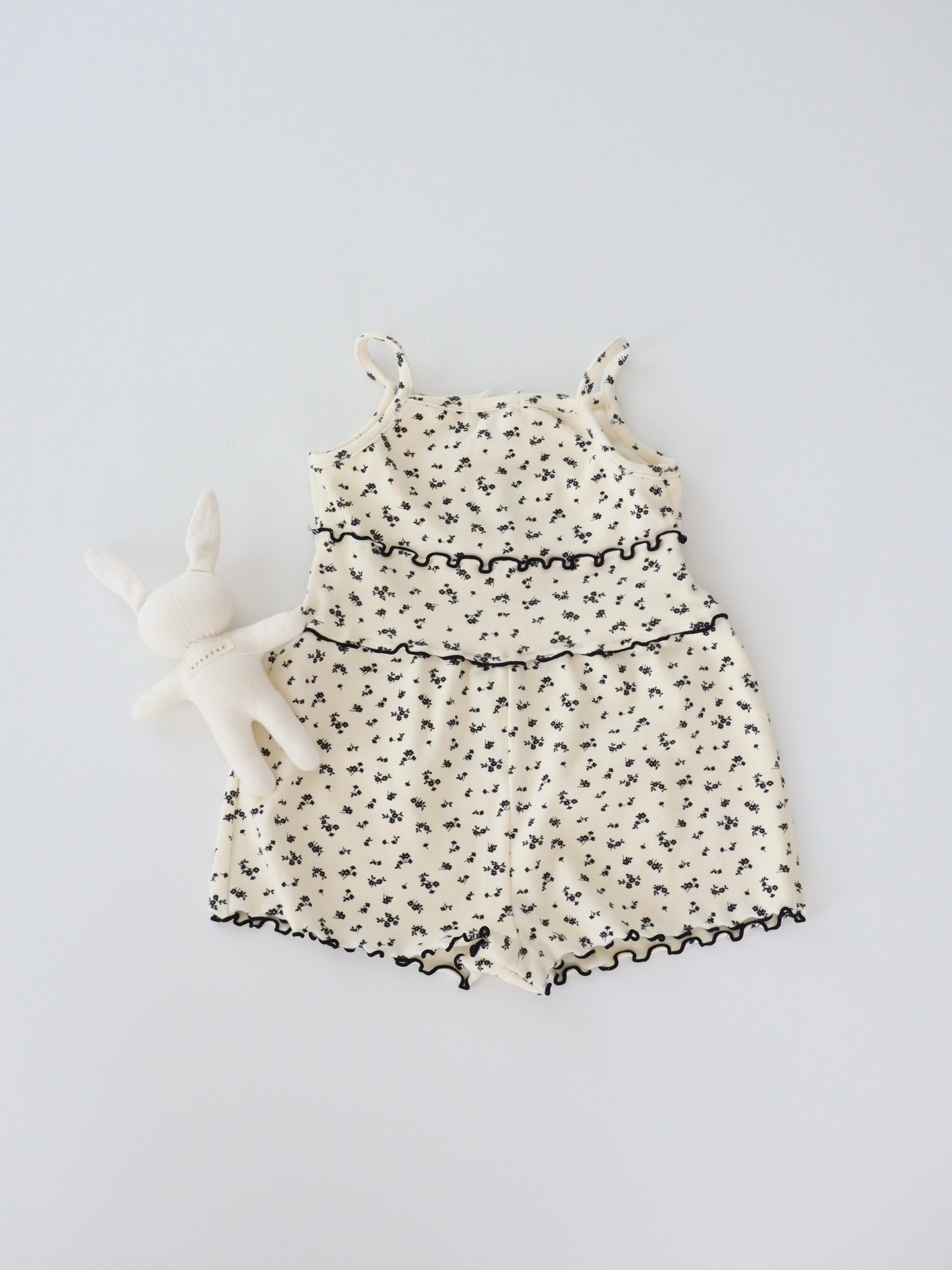 【即納】Daisy Short Jump Suit