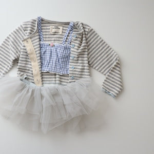 【即納】Berry Blue Check Cami