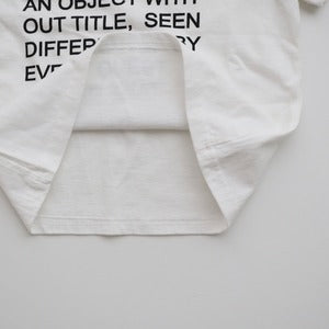 【即納】Minimal Message Tee