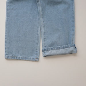【即納】 Blue Love Wide Jeans