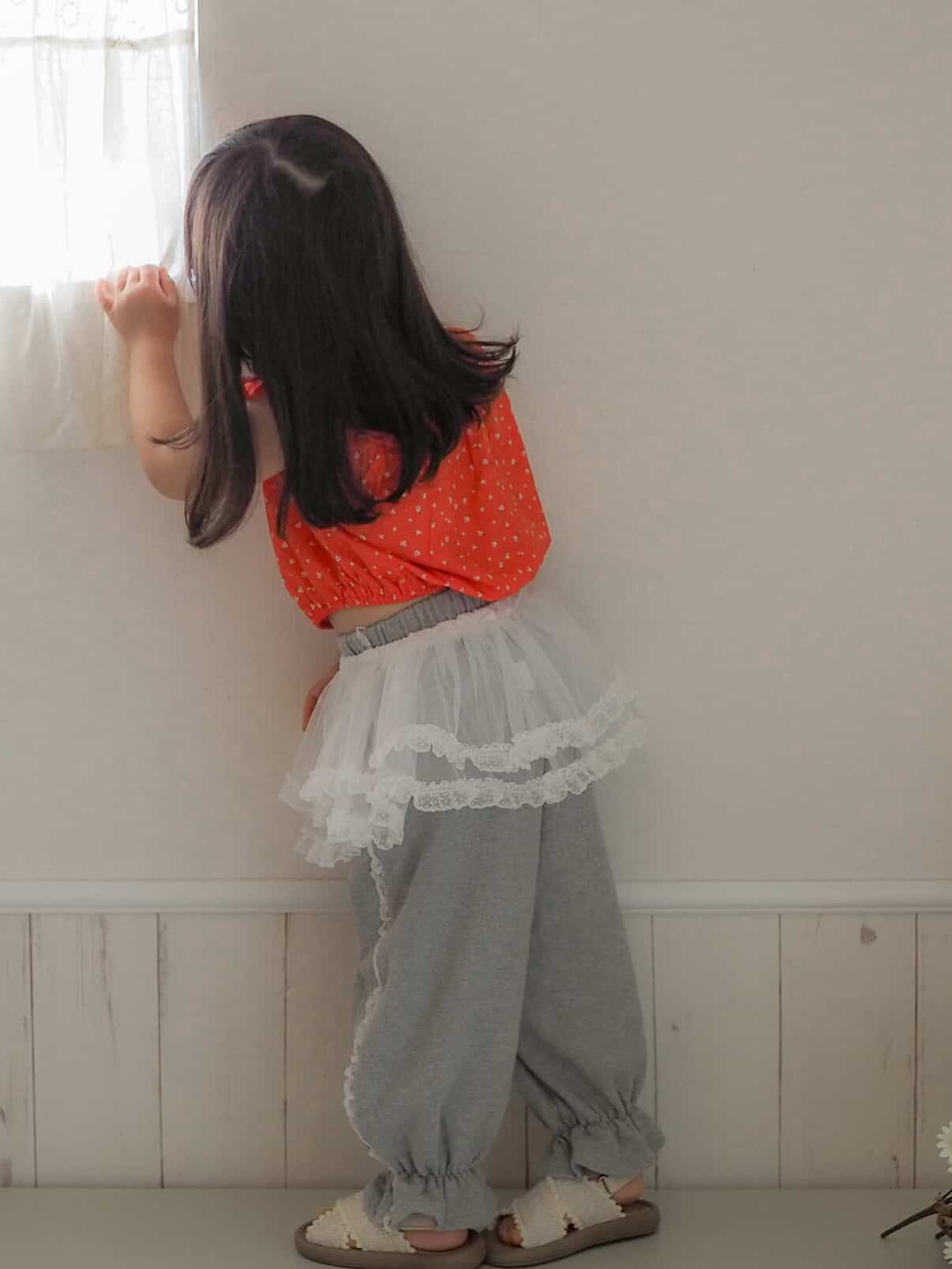 【即納】Sunny Bloom Frill Blouse