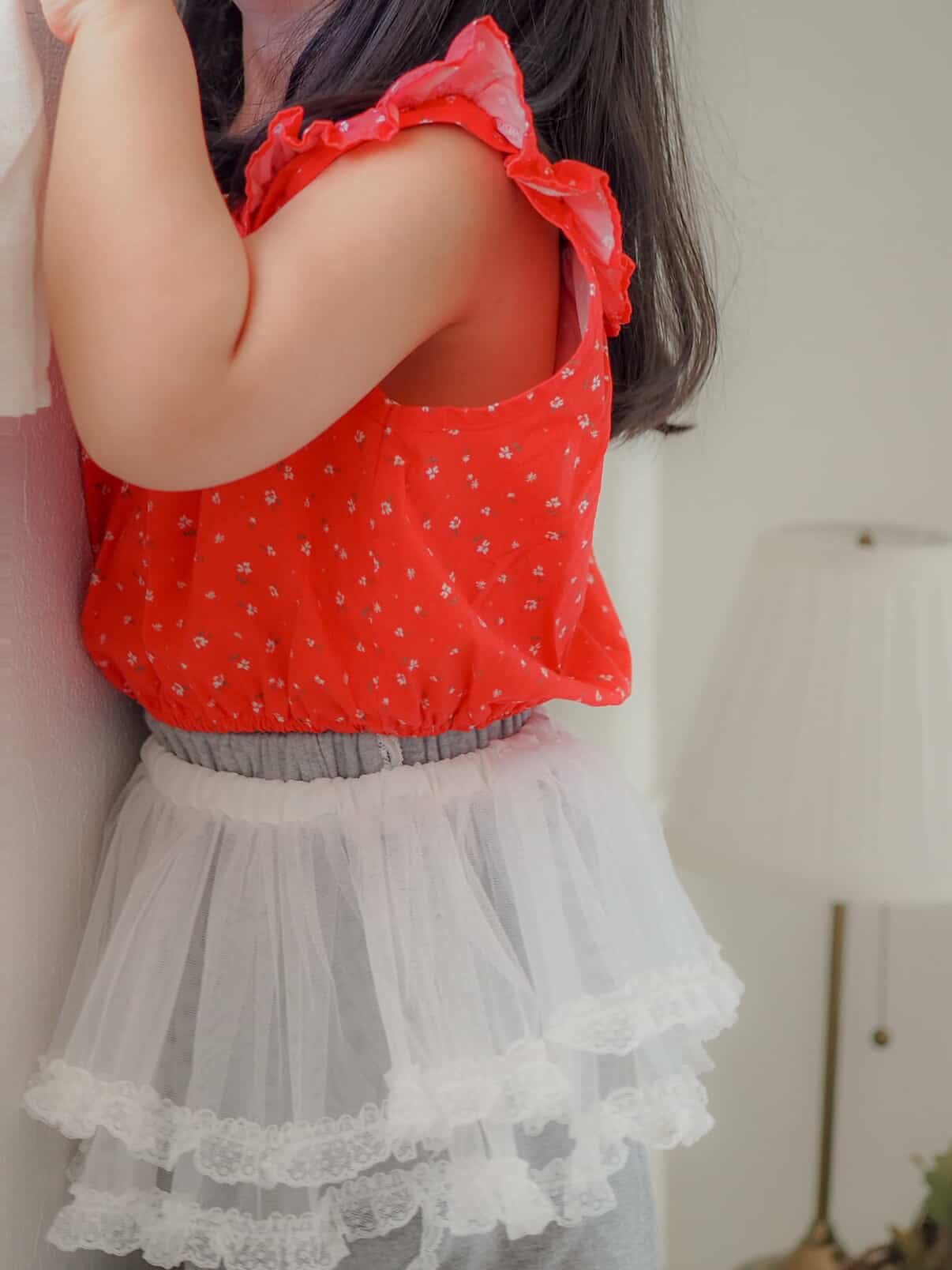 【即納】Sunny Bloom Frill Blouse