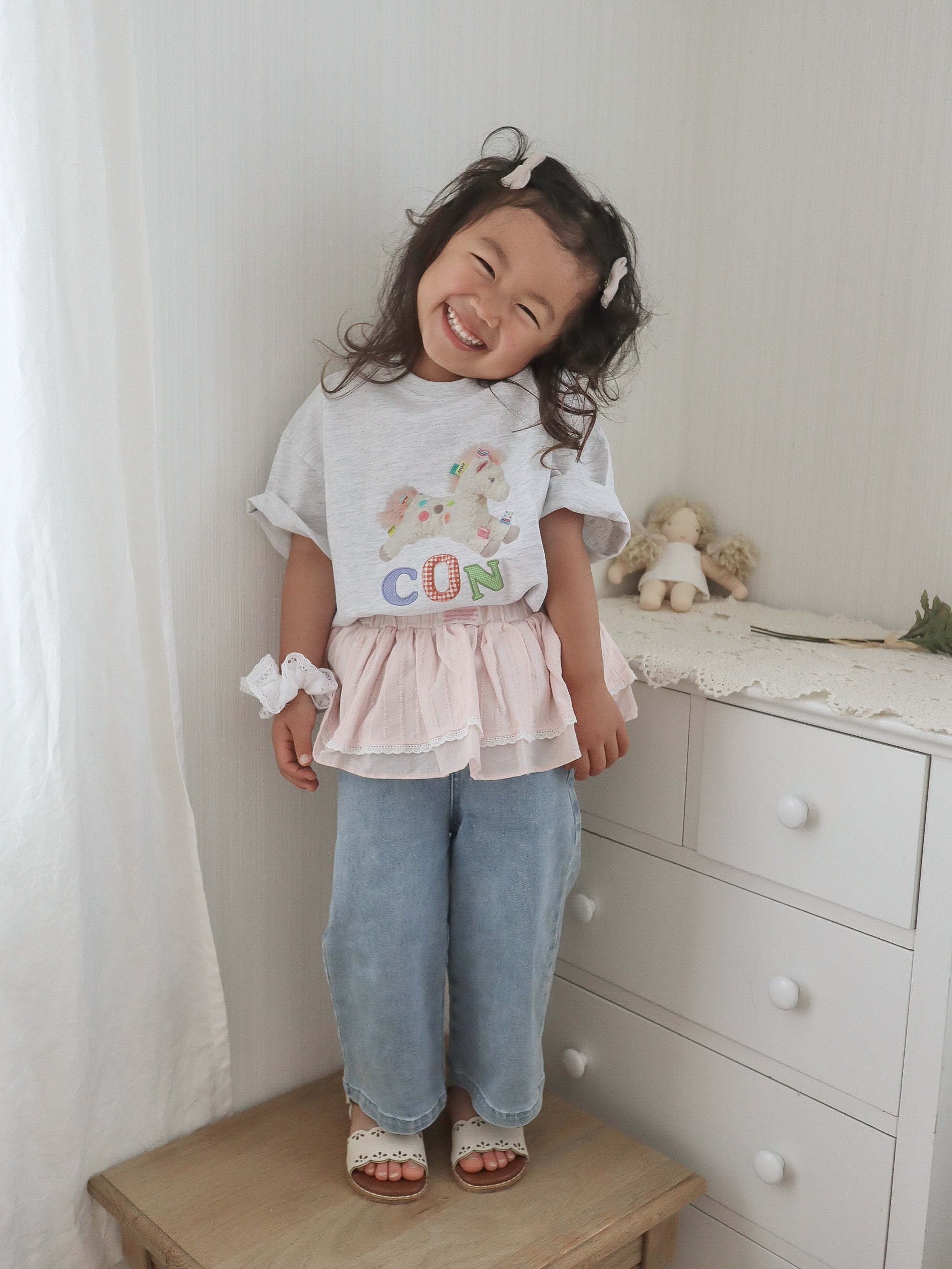【即納】Layered Frill Skirt