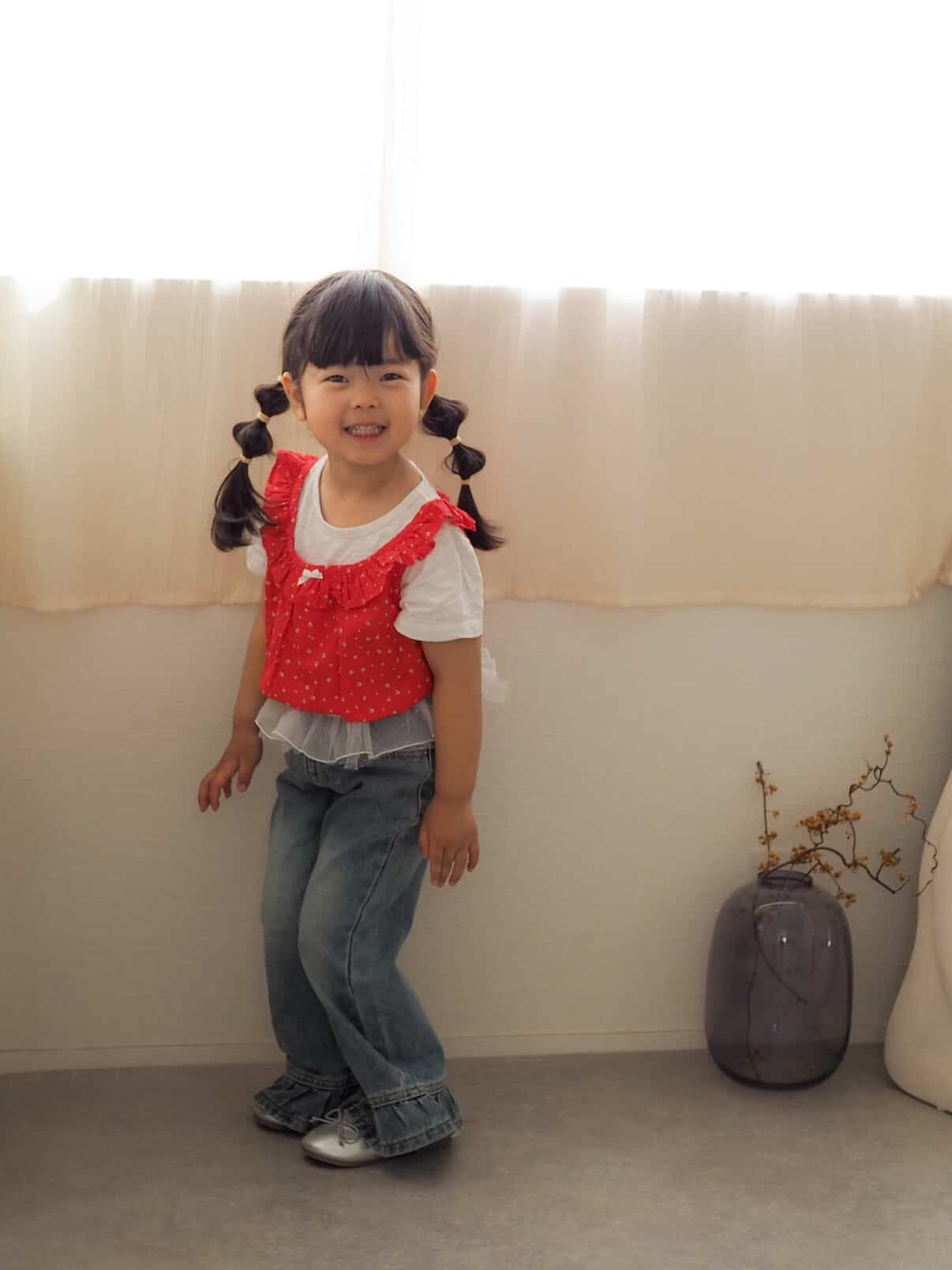 【即納】Sunny Bloom Frill Blouse