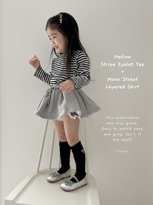 【即納】Mona Street Layered Skirt