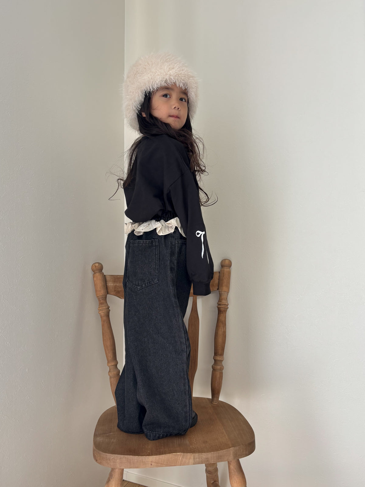 【即納】 Frill Daily Denim