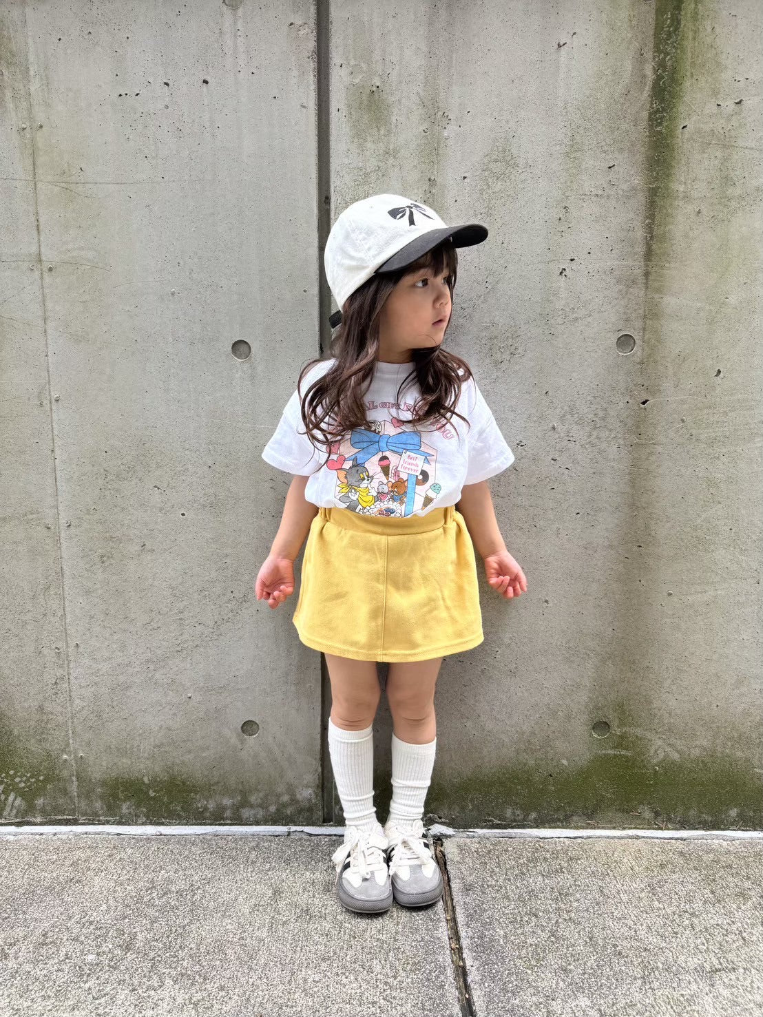 【即納】molly heart skirt