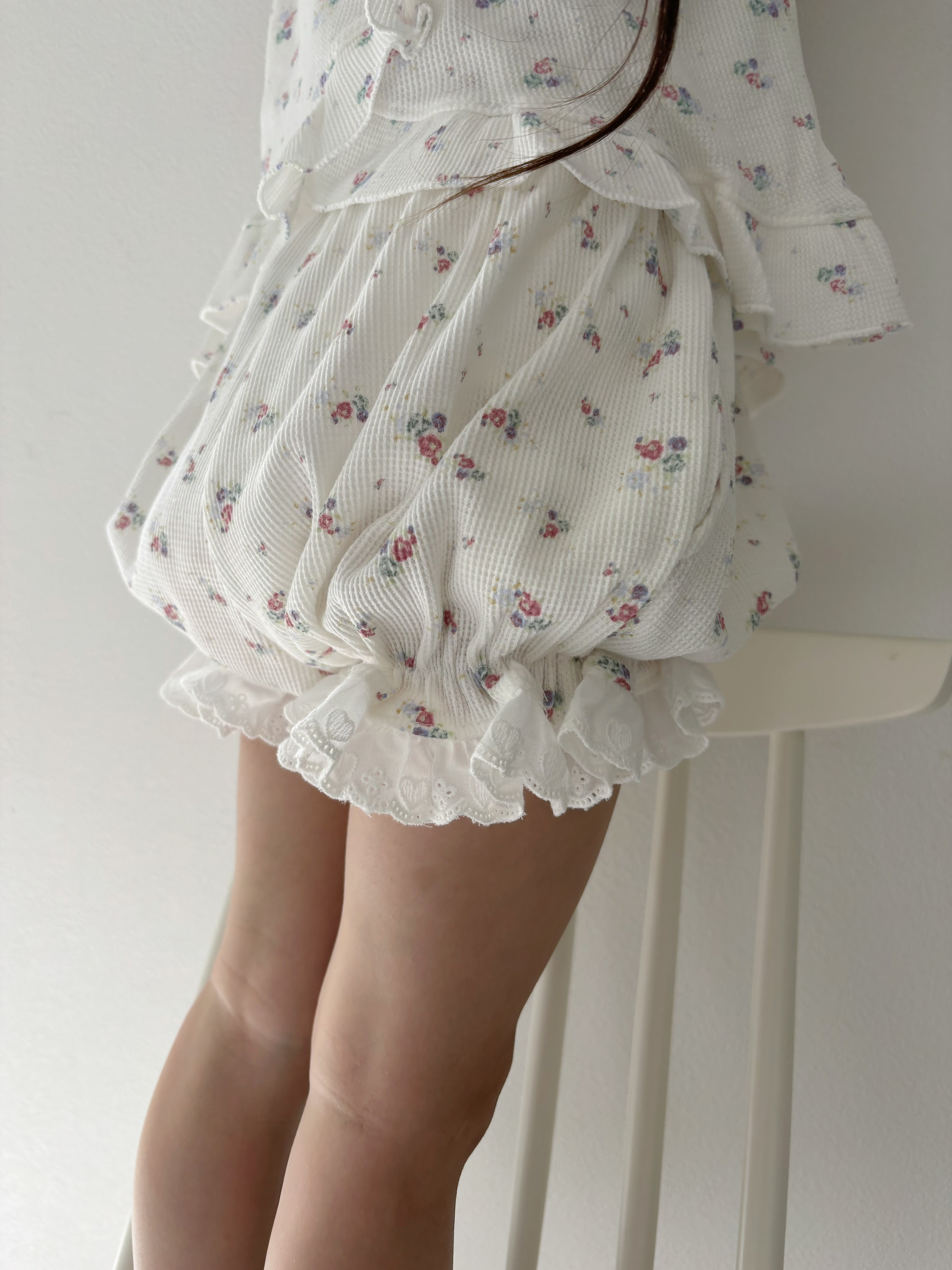 【予約】Waffle flower pants