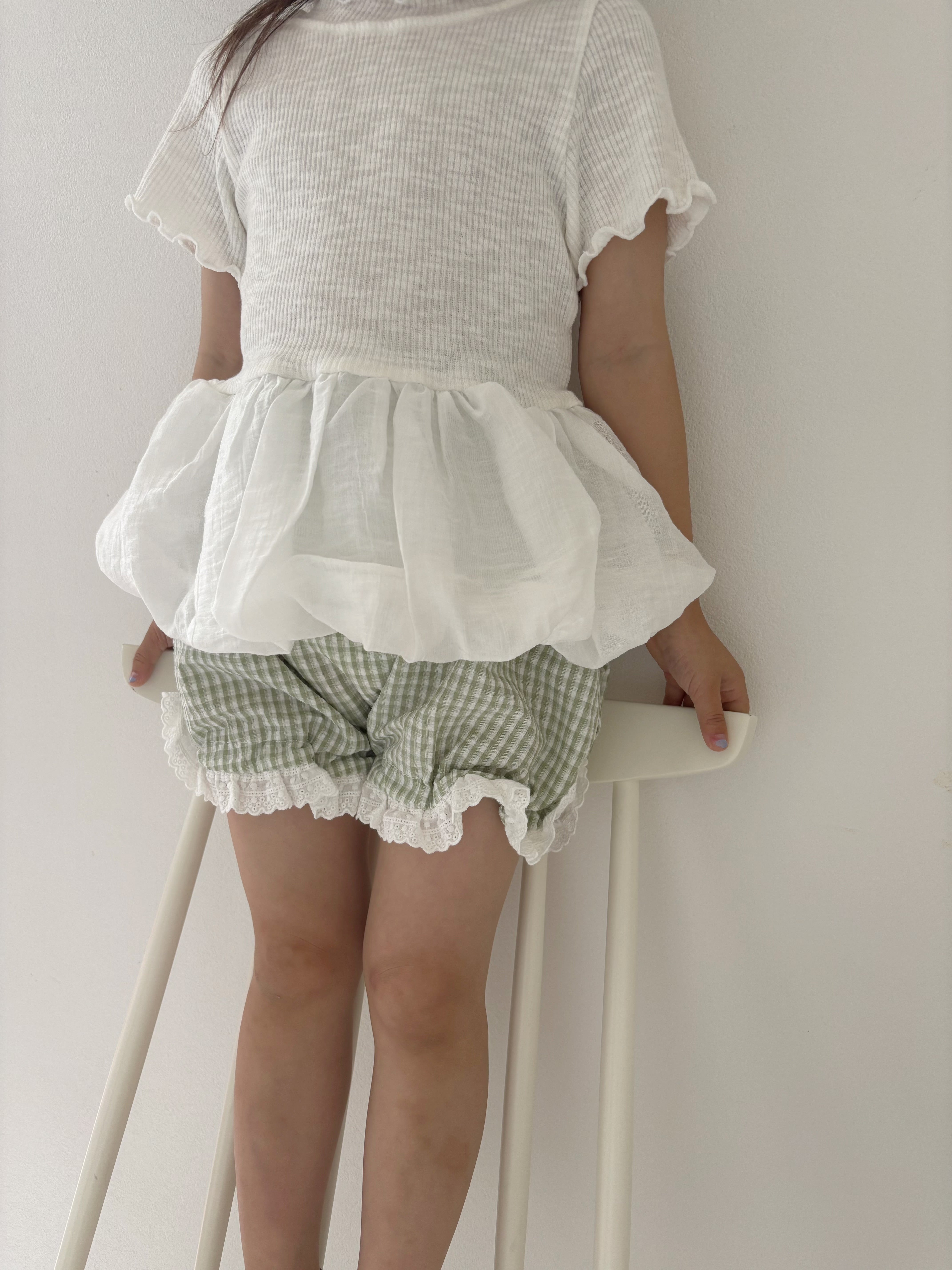 【即納】Lace Pumpkin Pants