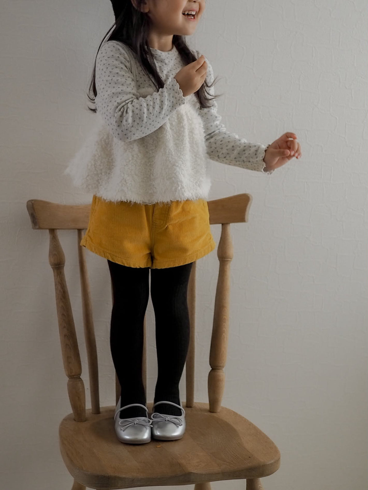 【即納】Cable Knit Tights