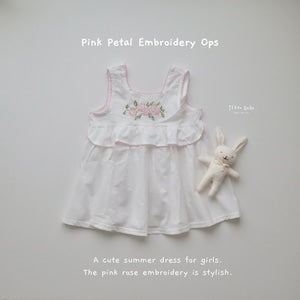 【即納】Pink Petal Embroidery Ops
