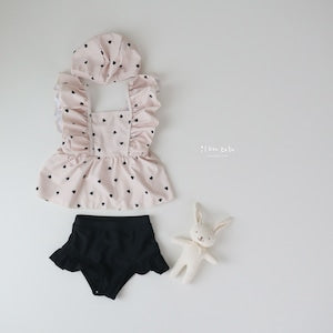 【即納】noir cream frill set