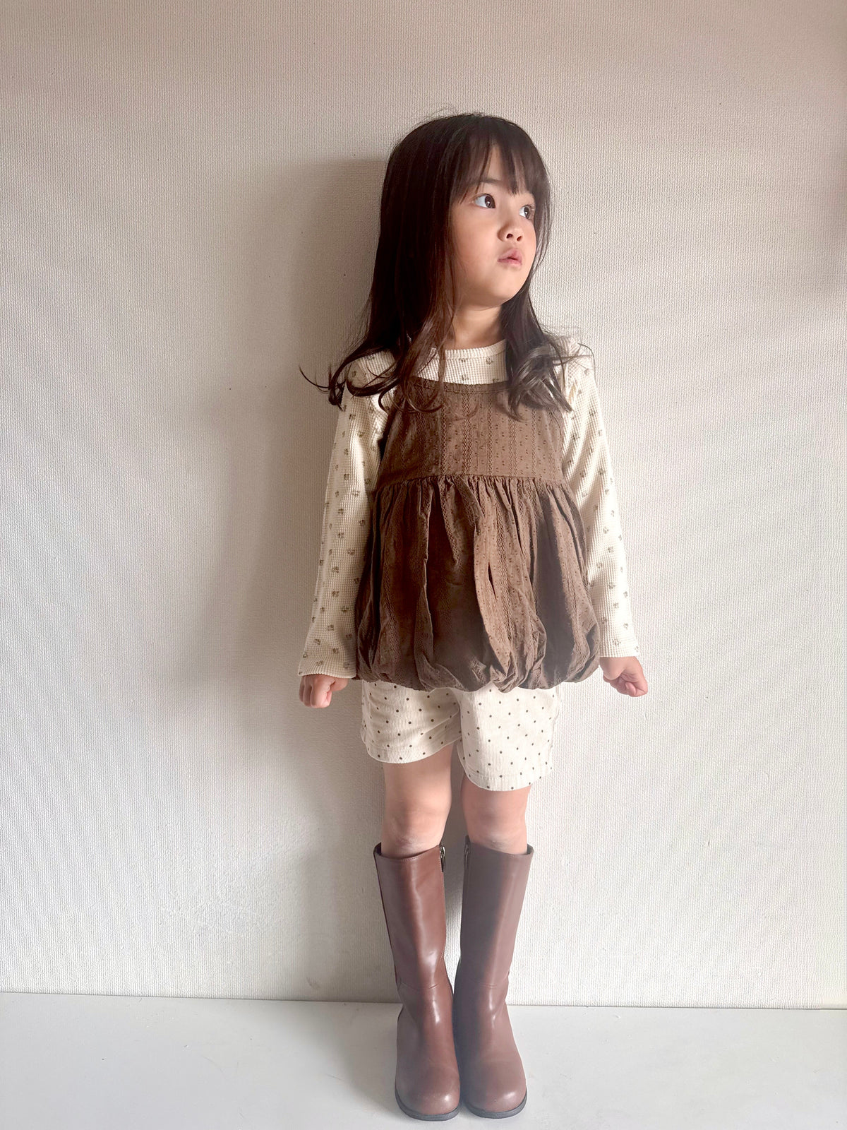 【即納】Autumn Dot Corduroy Shorts