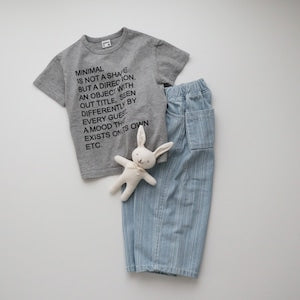 【即納】Stripe Kids Denim